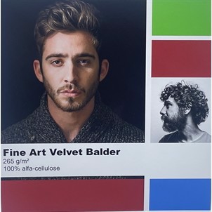 Color Europe Fine Art Velvet Balder 265 grams - 44" x 15 meters